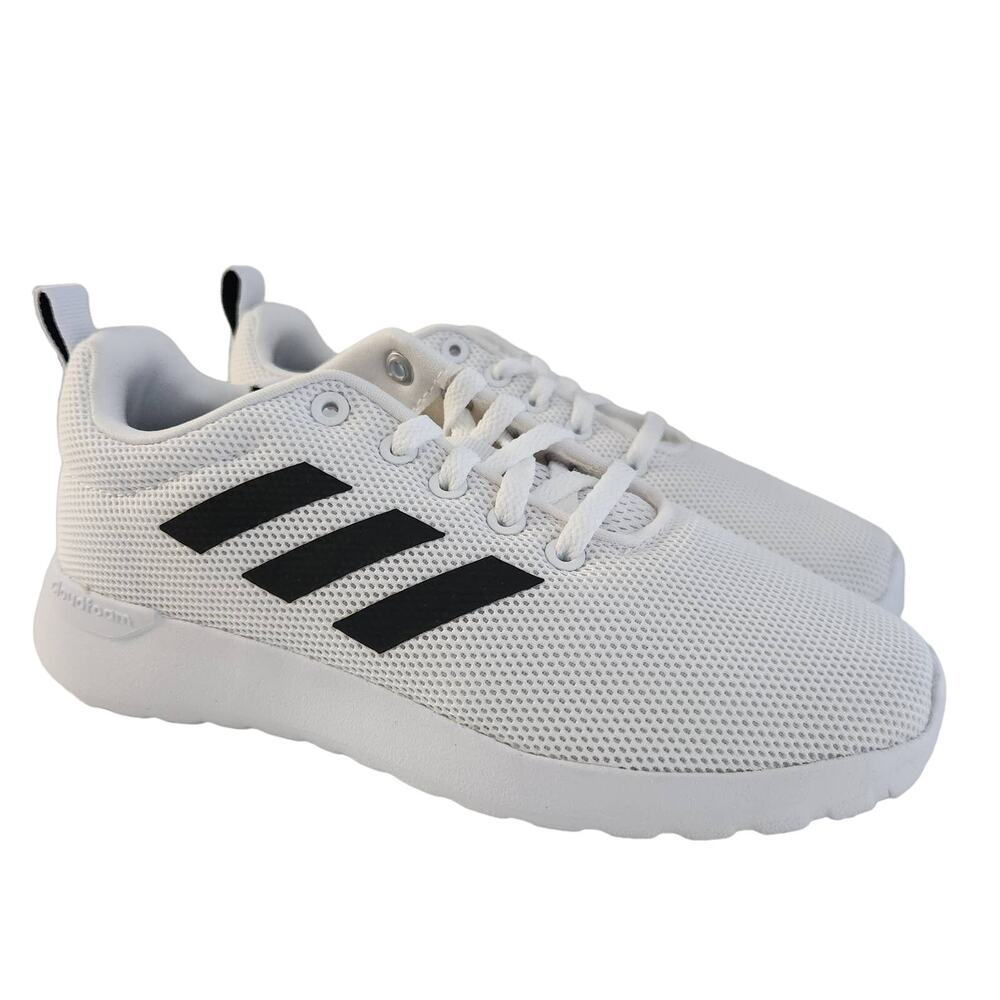 adidas Kid's Unisex Lite Racer CLN White/Black/Black 6